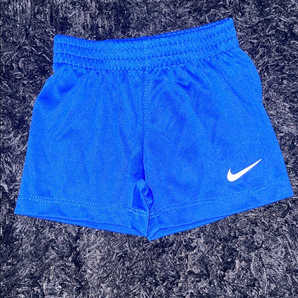 Nike Women's Vibrant Blue Athletic Shorts